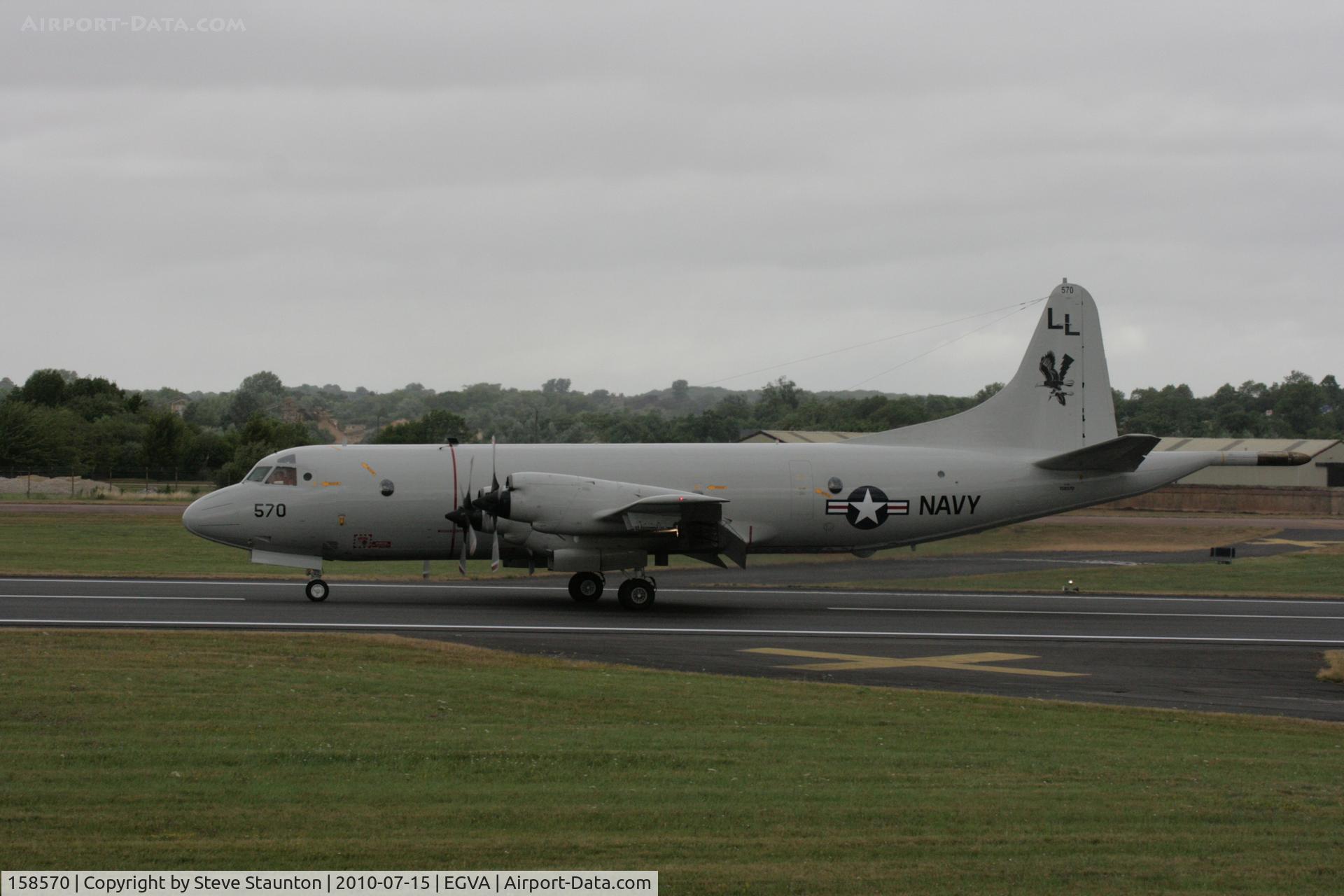 158570, 1972 Lockheed P-3C-IIIR Orion C/N 285A-5579, Taken at the Royal International Air Tattoo 2010