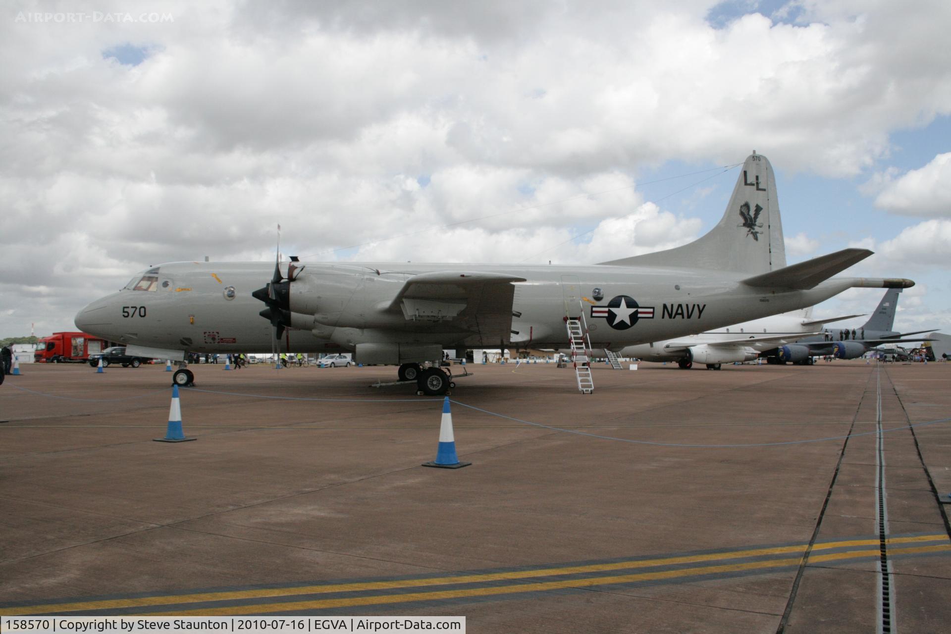 158570, 1972 Lockheed P-3C-IIIR Orion C/N 285A-5579, Taken at the Royal International Air Tattoo 2010