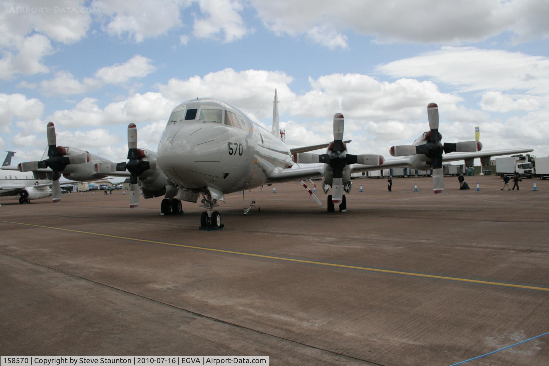 158570, 1972 Lockheed P-3C-IIIR Orion C/N 285A-5579, Taken at the Royal International Air Tattoo 2010