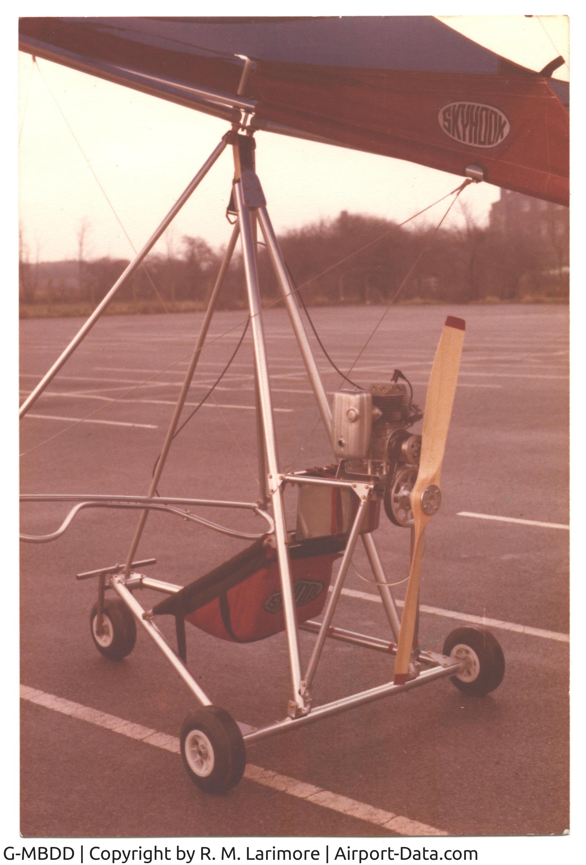 G-MBDD, 1983 Hiway Hang Gliders Ltd DEMON 175/TRI-FLYER 330 C/N MM-175D, Dated  December 1980