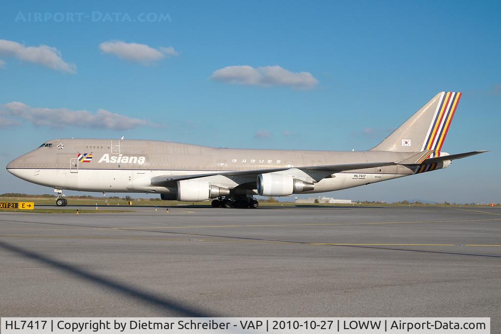 HL7417, 1993 Boeing 747-48EM(BDSF) C/N 25779, Asiana Boeing 747-400
