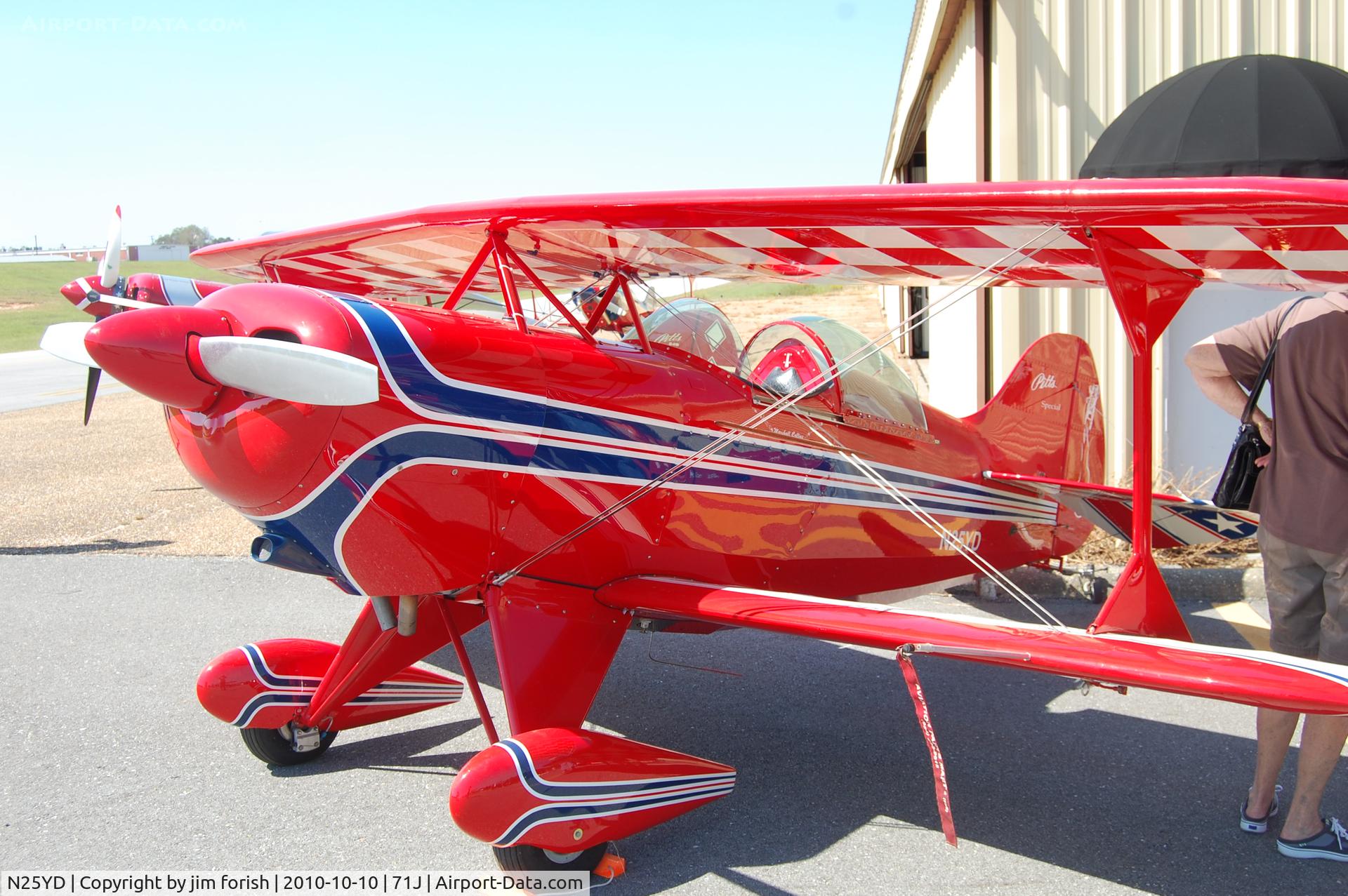 N25YD, 2004 Pitts S-1C Special C/N 625369829, tqken at the 2010 pitts special fly in