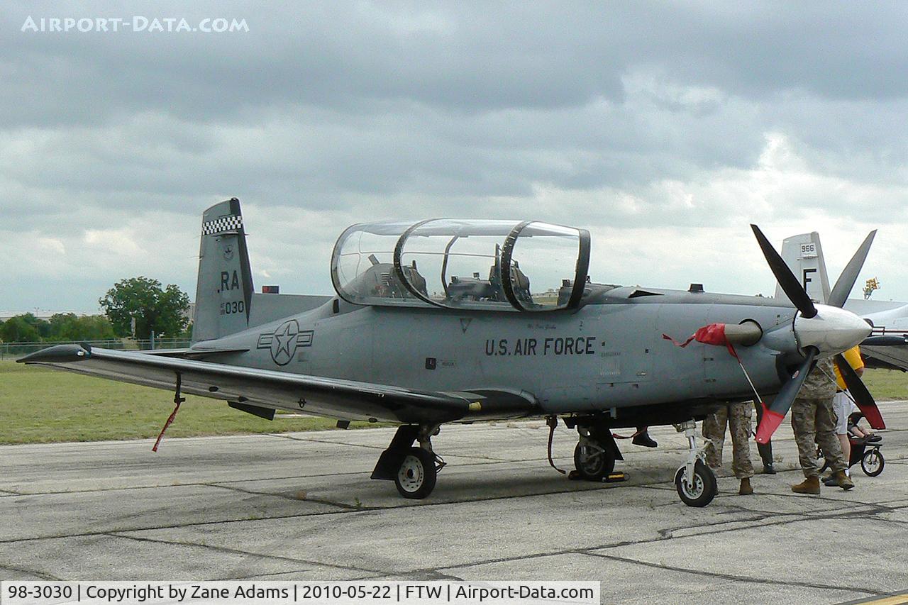 98-3030, 1989 Raytheon T-6A Texan II C/N PT-34, At the 2010 Cowtown Warbird Roundup - Meacham Field - Fort Worth, TX