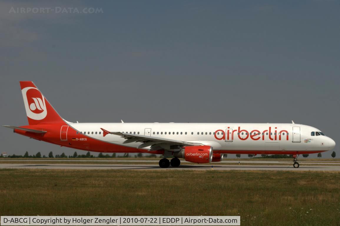D-ABCG, 2003 Airbus A321-211 C/N 1988, Passing by on the way to Greece.