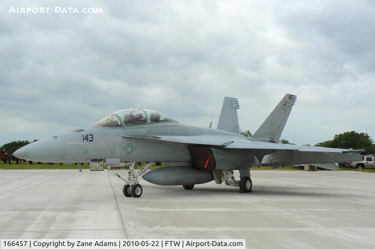 166457, Boeing F/A-18F Super Hornet C/N F092, At the 2010 Cowtown Warbird Roundup - Meacham Field - Fort Worth, TX