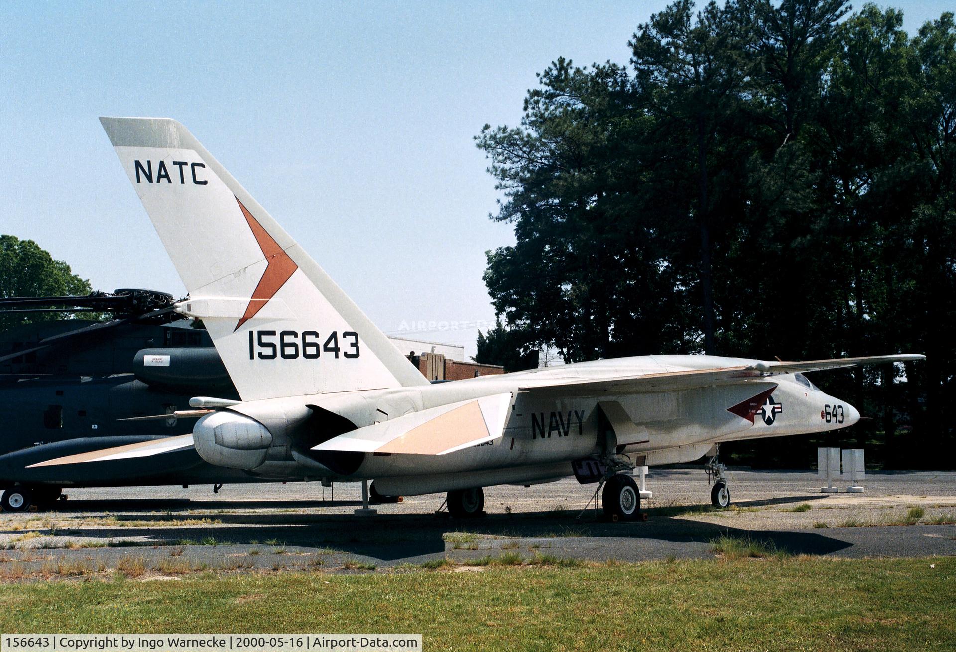 156643, North American RA-5C Vigilante C/N NR316-36, North American RA-5C Vigilante at the Patuxent River Naval Air Museum