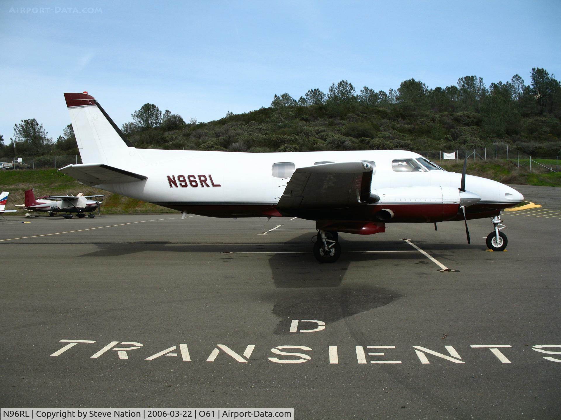 N96RL, 1968 Swearingen SA-26AT Merlin IIB C/N T26-116, Locally-based 1968 Swearingen SA-26T @ Cameron Airpark, CA (to Skyway International, Bay Harbor Islands, FL by Sep 2007)