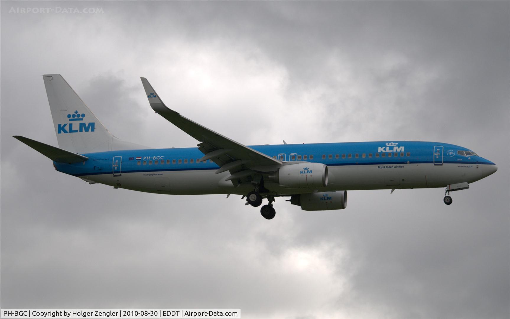 PH-BGC, 2008 Boeing 737-8K2 C/N 30361, Arrival from AMS.