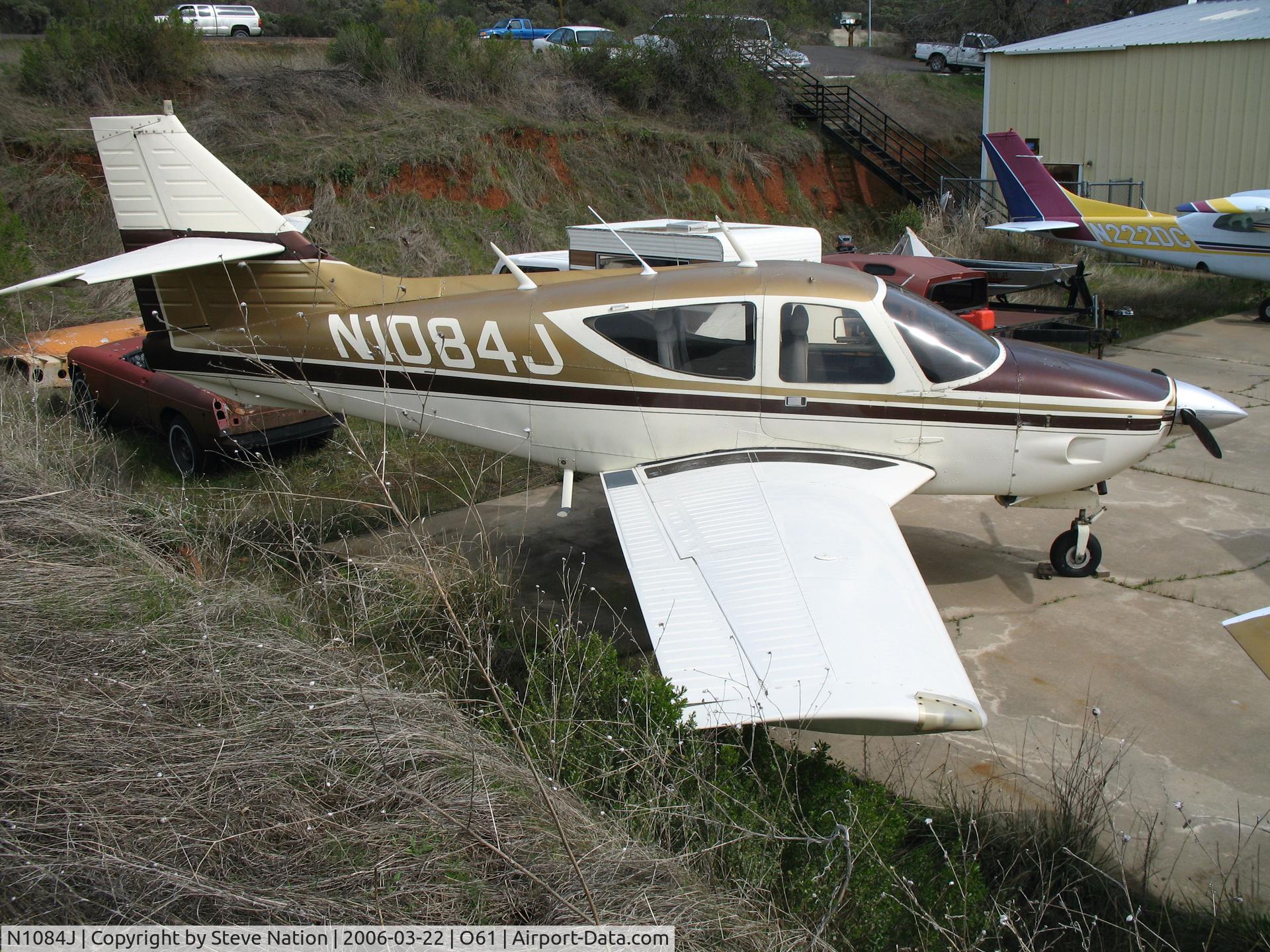 N1084J, 1973 Aero Commander 112 C/N 84, 1973 Aero Commander 112 in for maintenance @ Cameron Airpark, CA