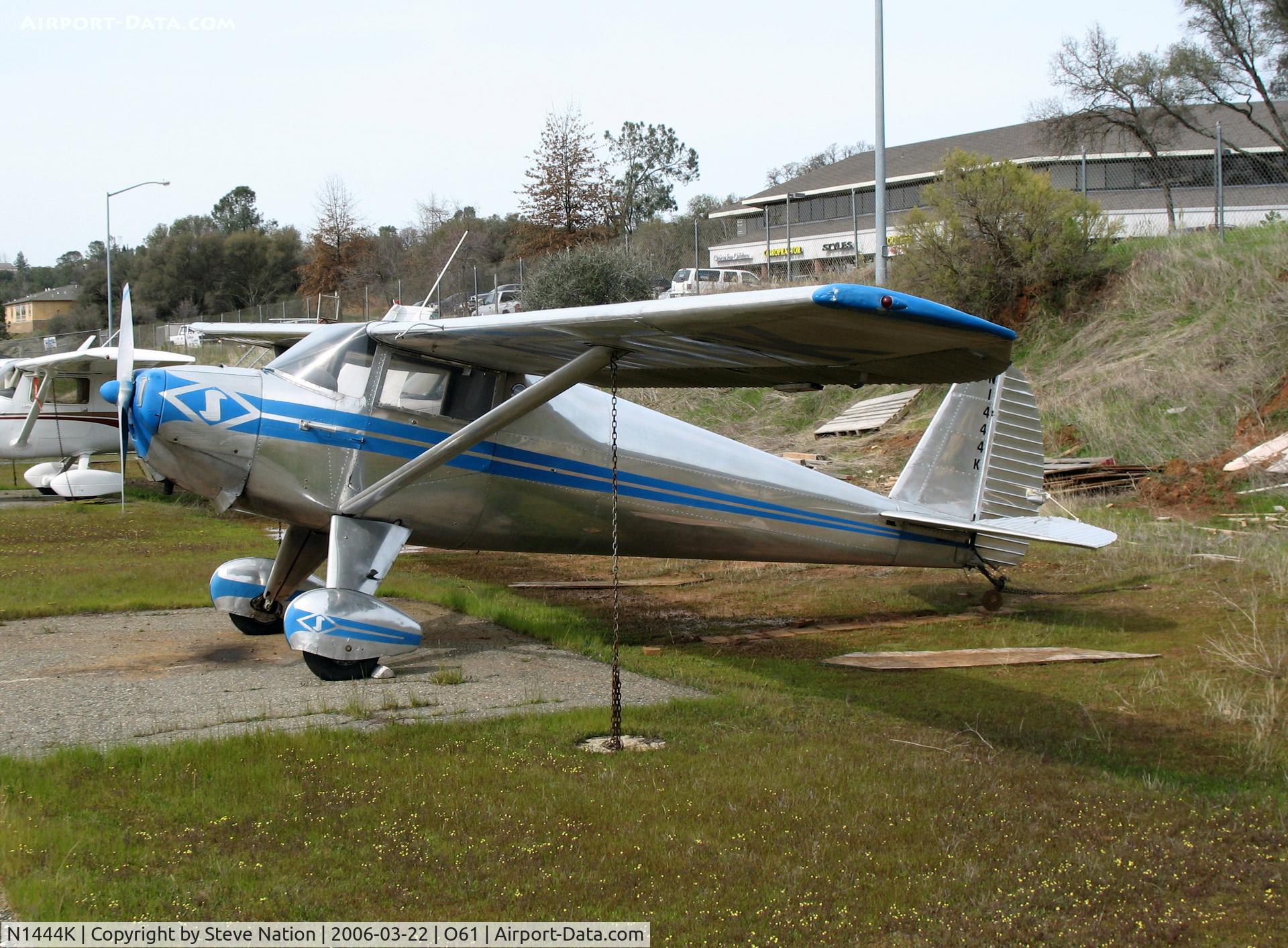 N1444K, 1946 Luscombe 8A C/N 4171, Locally-based 1946 Luscombe 8A @ Cameron Airpark, CA (to owner in Yakima, WA by Oct 2008)