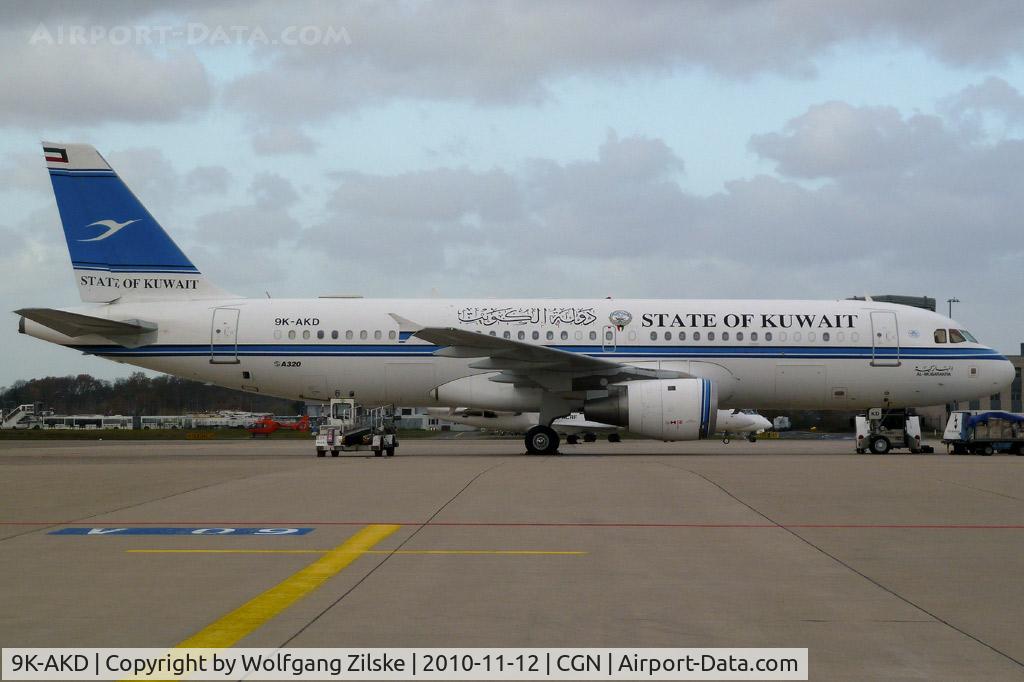 9K-AKD, 2003 Airbus A320-212 C/N 2046, visitor