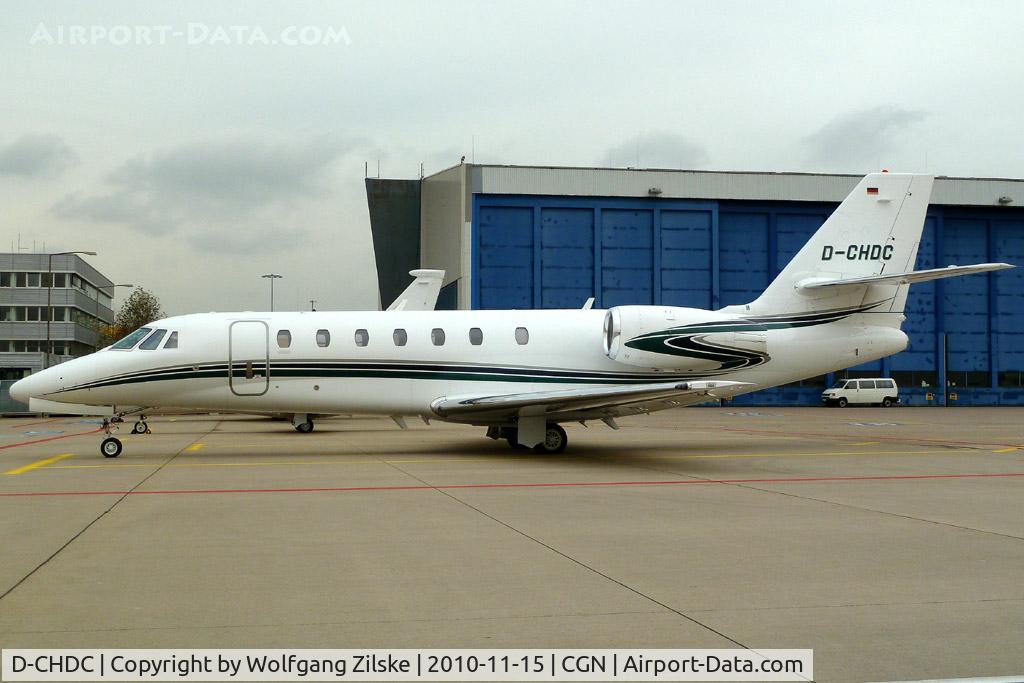 D-CHDC, 2007 Cessna 680 Citation Sovereign C/N 680-0150, visitor