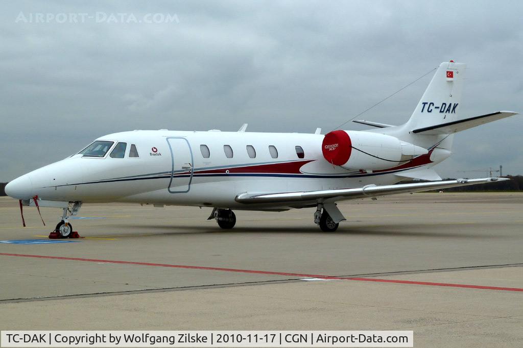 TC-DAK, 2009 Cessna 560XL Citation XLS+ C/N 560-6048, visitor