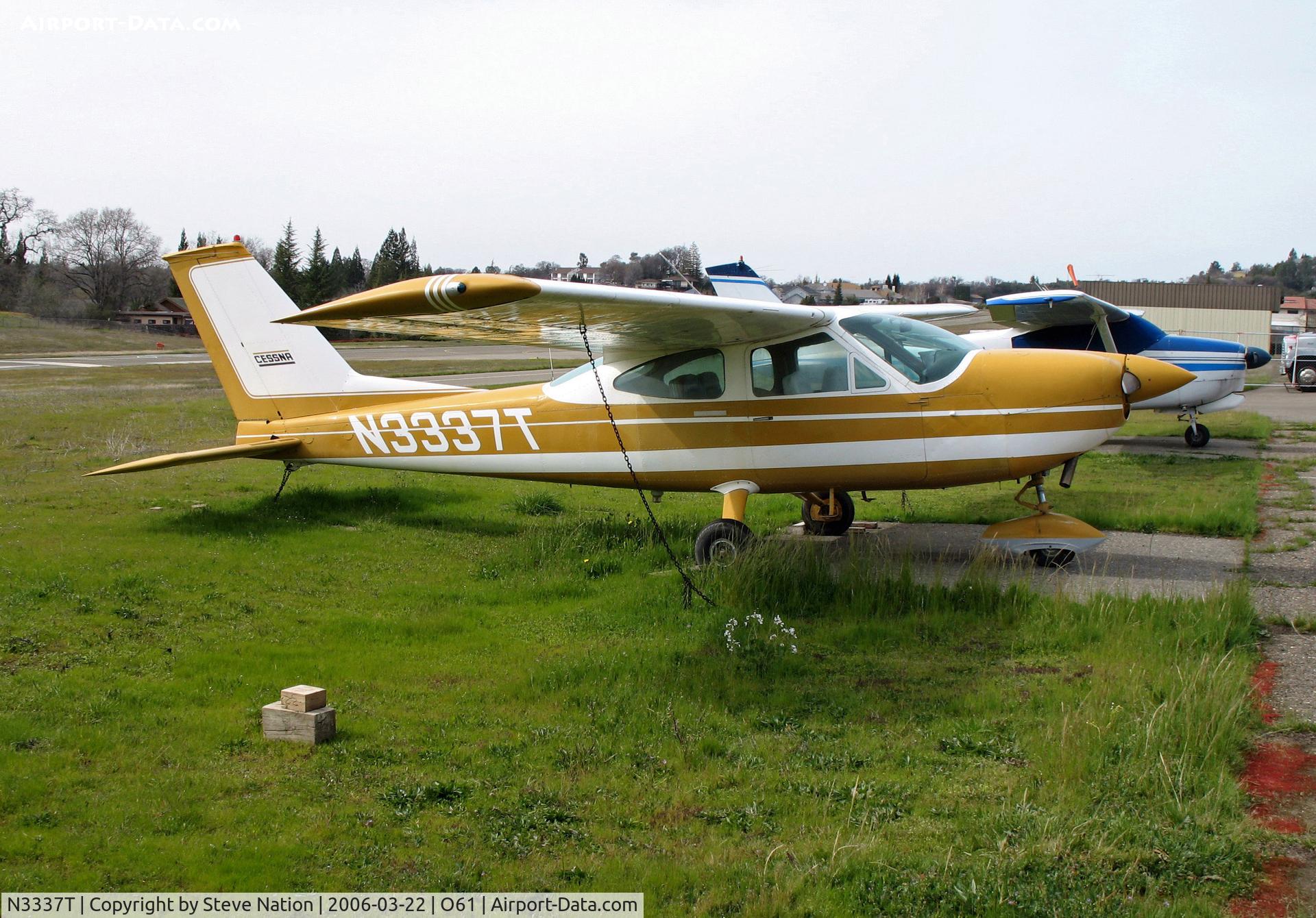 N3337T, 1967 Cessna 177 Cardinal C/N 17700637, Locally-based 1967 Cessna 177 @ Cameron Airpark, CA (to new owners in Lawrence, KS by July 2007)