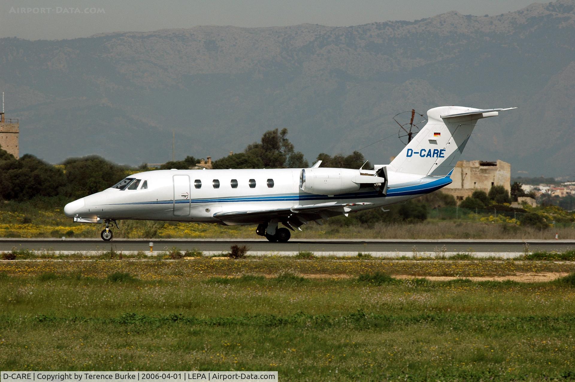 D-CARE, 1987 Cessna 650 Citation III C/N 650-0134, Palma Airport, April 2006