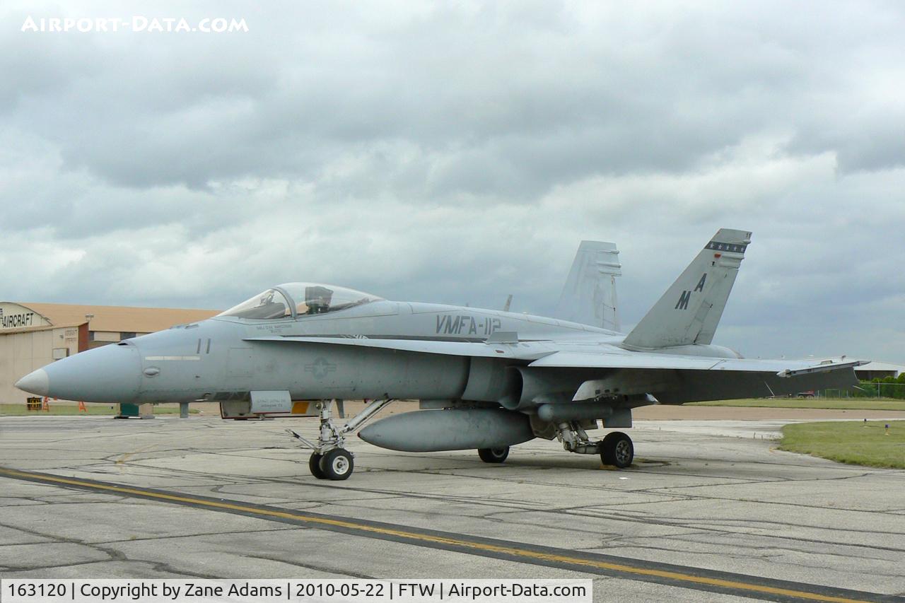 163120, McDonnell Douglas F/A-18A Hornet C/N 0520/A431, At the 2010 Cowtown Warbird Roundup - Meacham Field - Fort Worth, TX