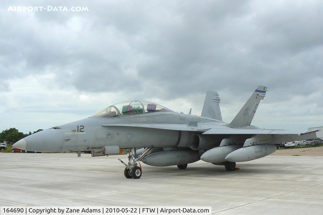 164690, McDonnell Douglas F/A-18D Hornet C/N 1123, At the 2010 Cowtown Warbird Roundup - Meacham Field - Fort Worth, TX