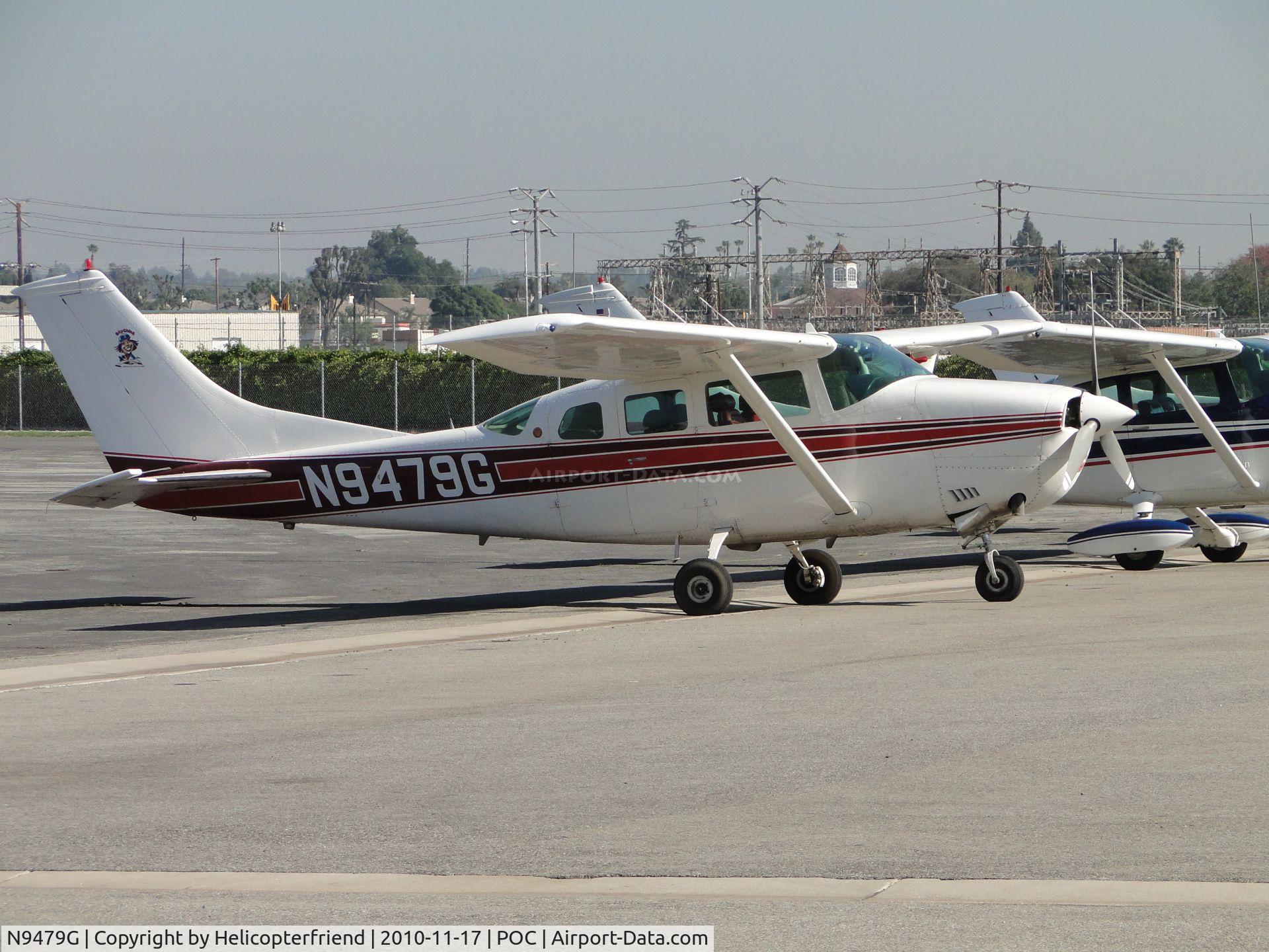 N9479G, 1971 Cessna TU206E C/N U20601679, Parked at Howard Aviation