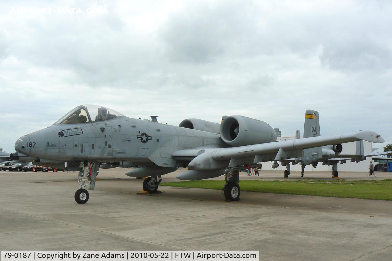 79-0187, 1979 Fairchild Republic A-10A Thunderbolt II C/N A10-0663, At the 2010 Cowtown Warbird Roundup - Meacham Field - Fort Worth, TX
