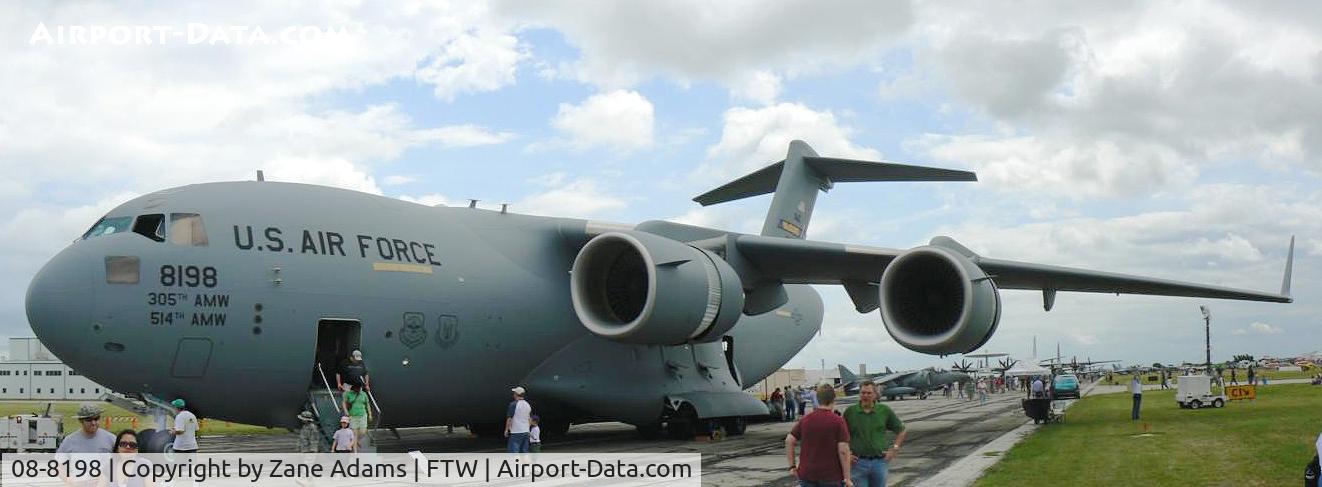 08-8198, 2008 Boeing C-17A Globemaster III C/N P-198, At the 2010 Cowtown Warbird Roundup - Meacham Field - Fort Worth, TX