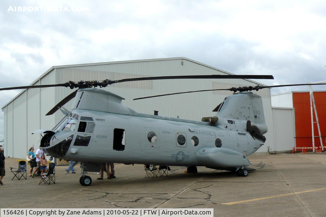 156426, Boeing Vertol CH-46F Sea Knight C/N 2496, At the 2010 Cowtown Warbird Roundup - Meacham Field - Fort Worth, TX