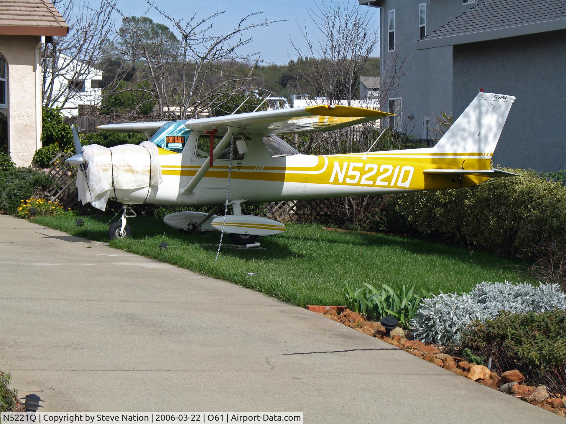 N5221Q, 1971 Cessna 150L C/N 15073121, Locally-based 1971 Cessna 150L with engine cover and 