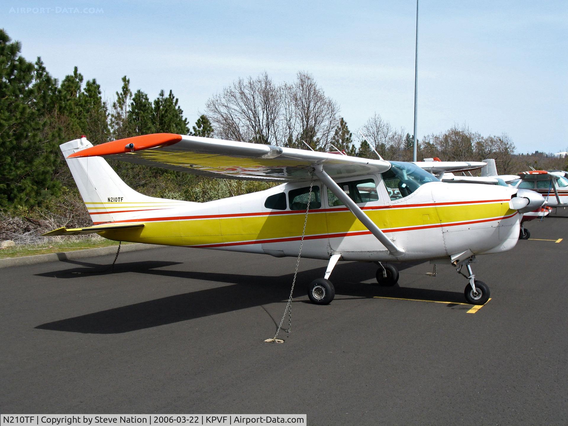 N210TF, 1961 Cessna 210A C/N 21057793, 1961 Cessna 210A @ Placerville, CA