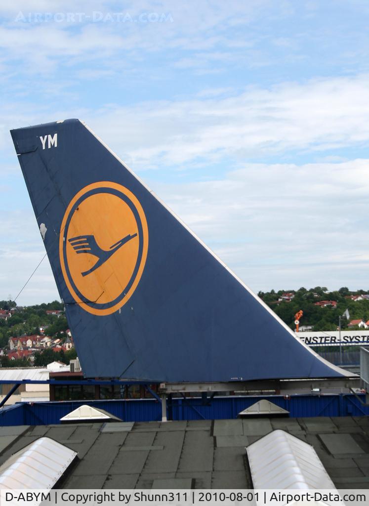 D-ABYM, 1978 Boeing 747-230BM C/N 21588, Tail preserved @ Sinsheim Museum...