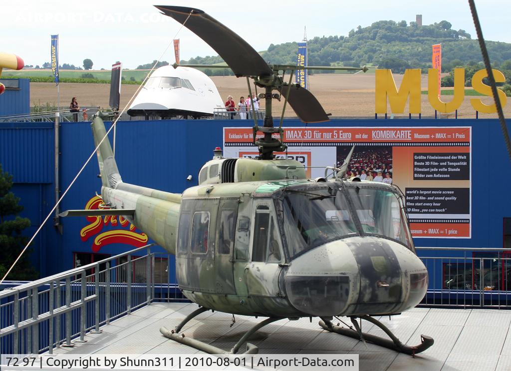 72 97, Bell (Dornier) UH-1D Iroquois (205) C/N 8417, S/n 8417 - Ex. German Air Force Bell UH-1D Huey preserved @ Sinsheim Museum...