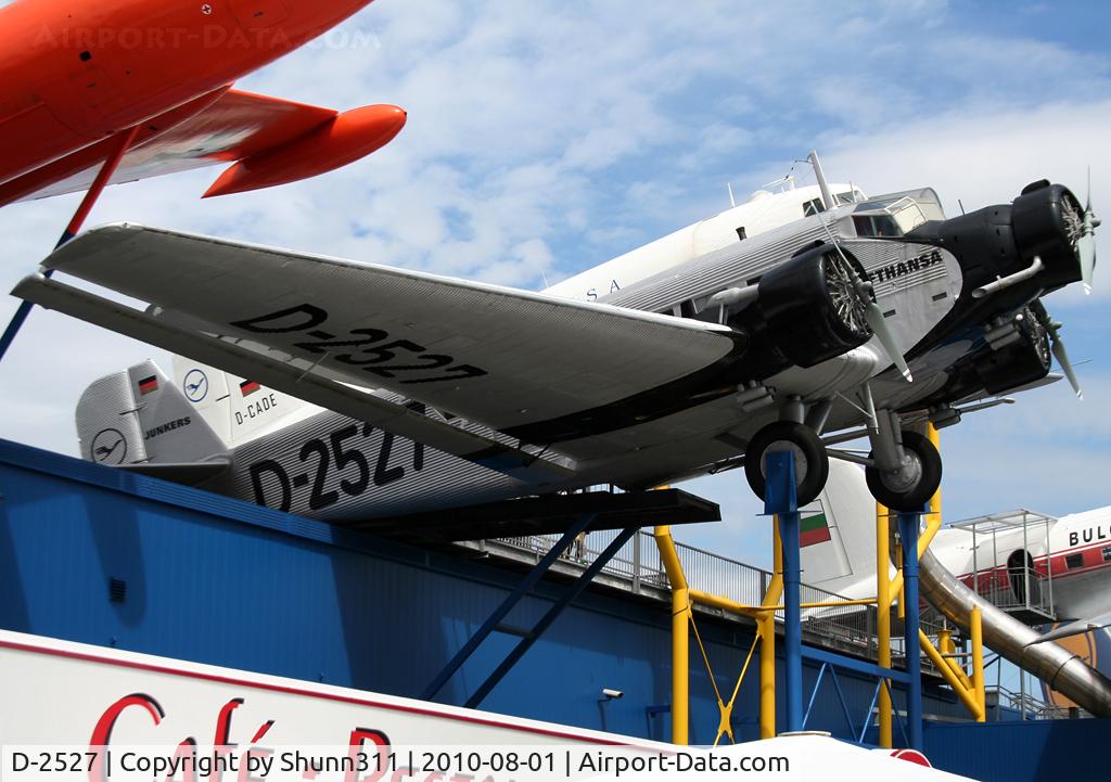 D-2527, Junkers (CASA) 352L (Ju-52) C/N 148, Preserved Junkers Ju.52 in Lufthansa c/s @ Sinsheim Museum...