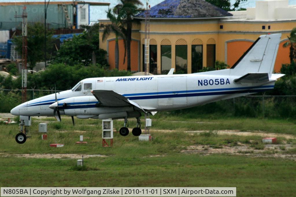 N805BA, 1971 Beech 99A C/N U-147, visitor