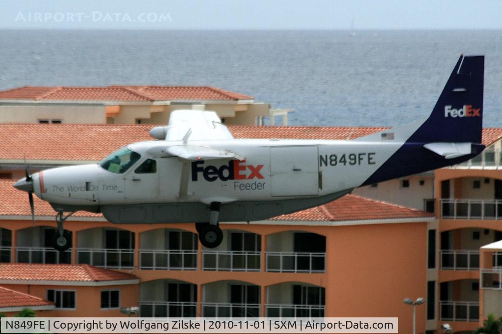 N849FE, Cessna 208B C/N 208B0162, visitor