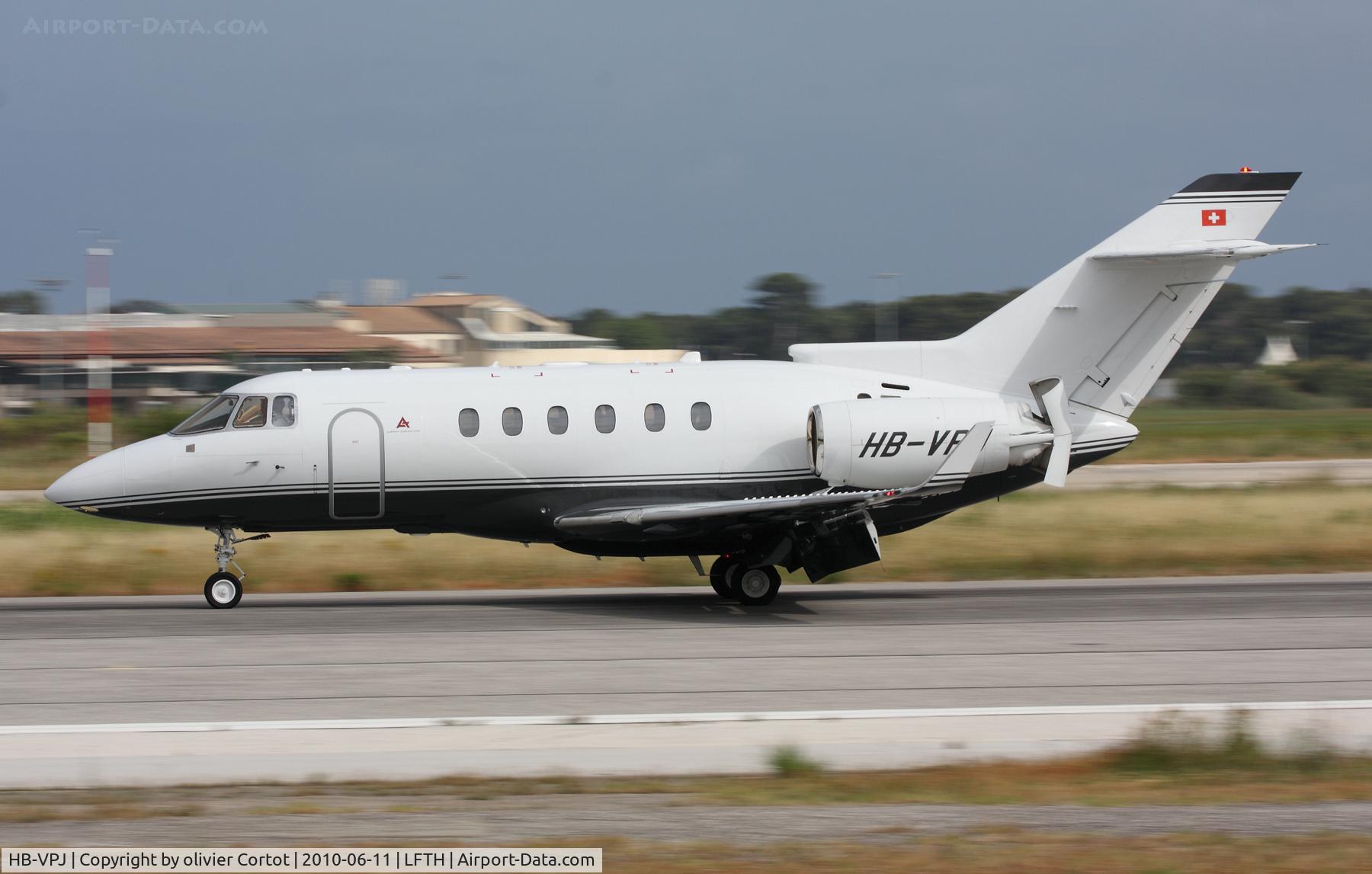 HB-VPJ, 2007 Hawker Beechcraft 900XP C/N HA-0038, Hyeres airport