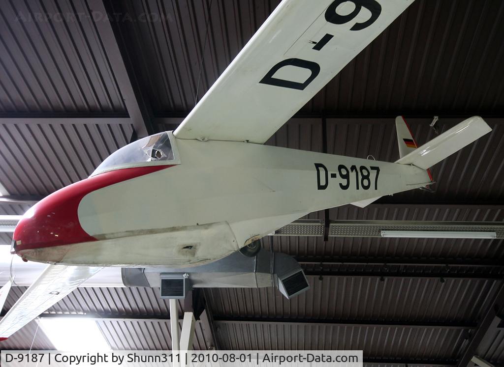 D-9187, Scheibe L-Spatz 55 C/N 565, Preserved Schleicher Ka.4 @ Sinsheim Museum...