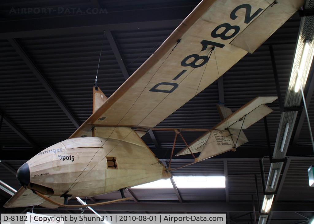 D-8182, Schulgleiter SG-38 C/N Not found, Preserved Schulgleiter SG-38 @ Sinsheim Museum...