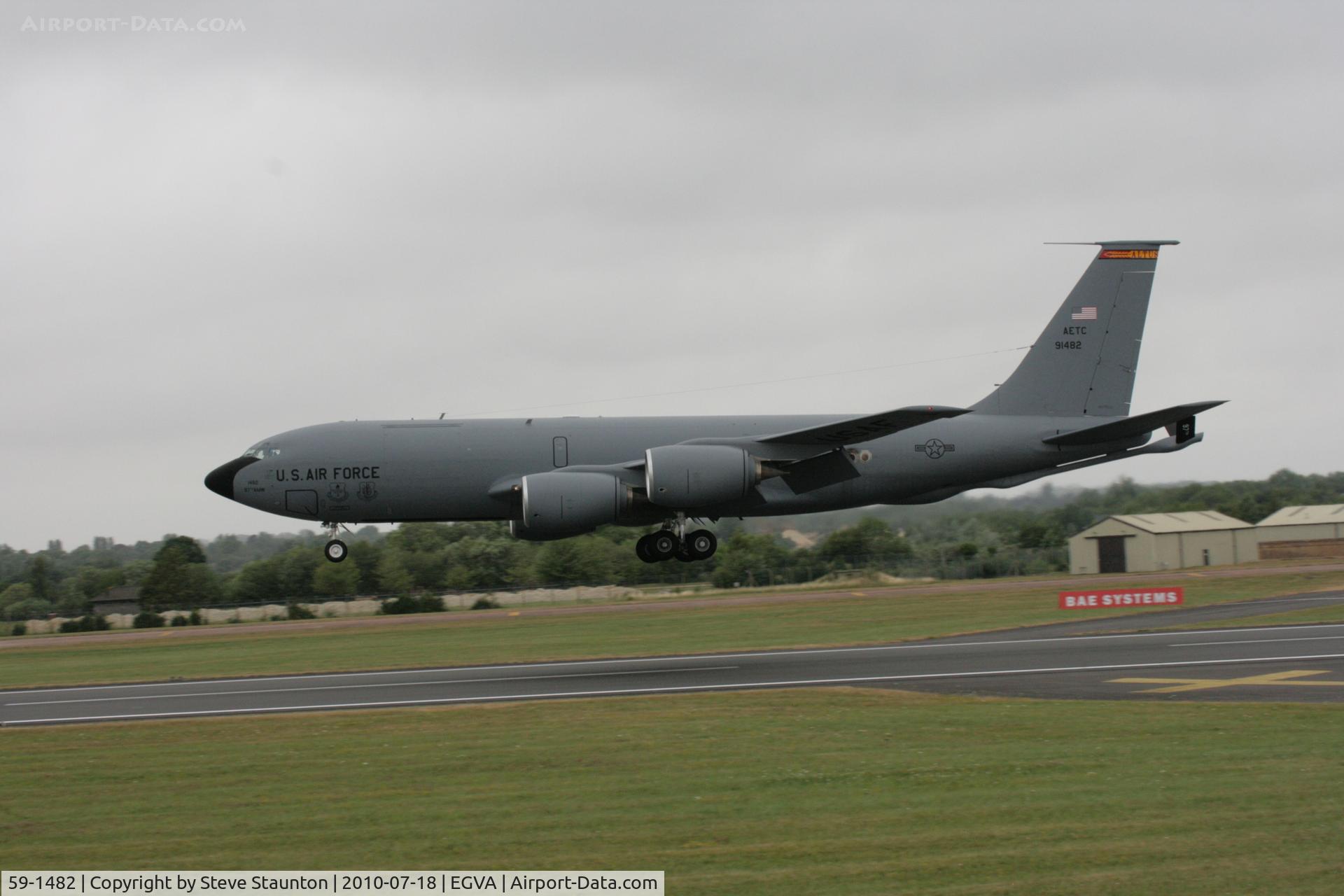 59-1482, 1959 Boeing KC-135R Stratotanker C/N 17970, Taken at the Royal International Air Tattoo 2010