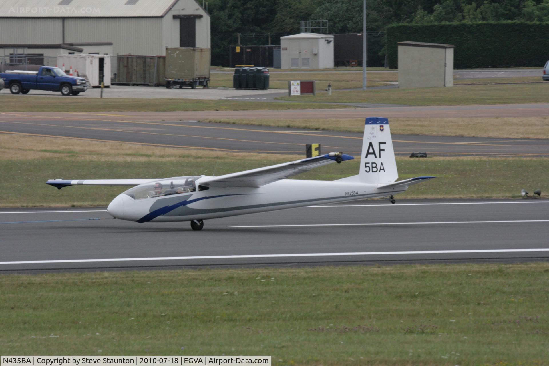 N435BA, 2002 Let L13 AC BLANIK C/N 029101, Taken at the Royal International Air Tattoo 2010