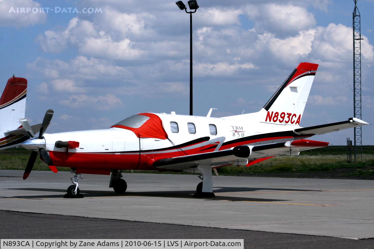 N893CA, 2007 Socata TBM-700 C/N 393, At Las Vegas Municipal Airport - Las Vegas, NM