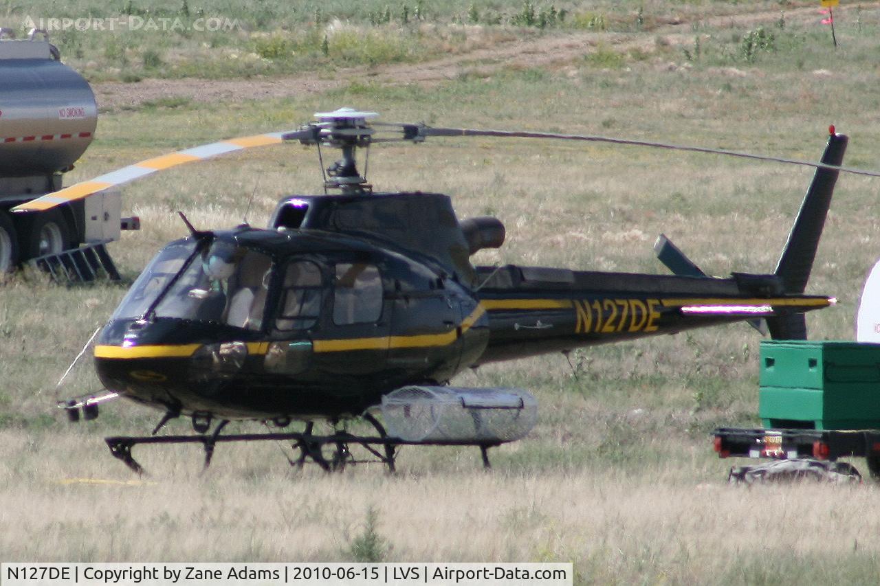N127DE, 2004 Eurocopter AS-350B-3 Ecureuil Ecureuil C/N 3848, At Las Vegas Municipal Airport - Las Vegas, NM 
Fire operations