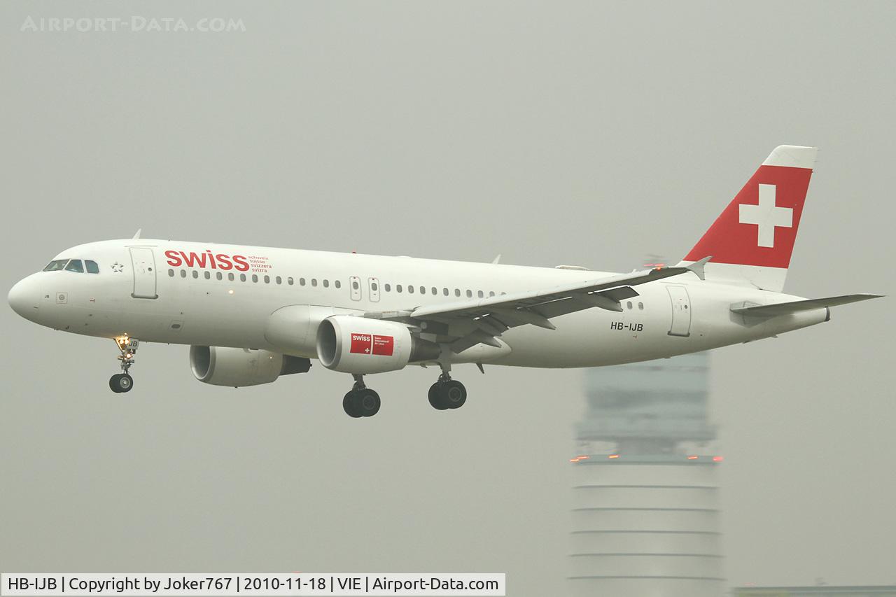 HB-IJB, 1995 Airbus A320-214 C/N 0545, Swiss