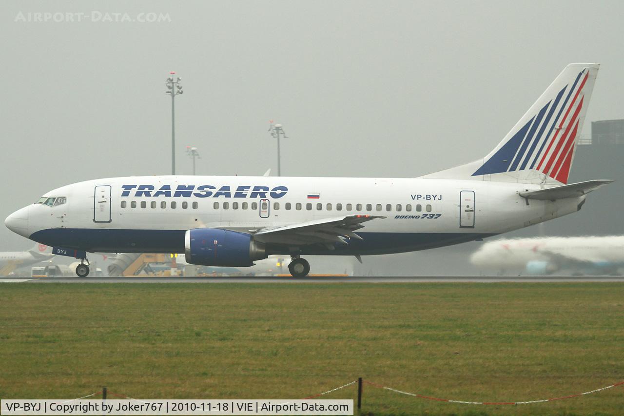VP-BYJ, 1998 Boeing 737-524 C/N 28923, Transaero