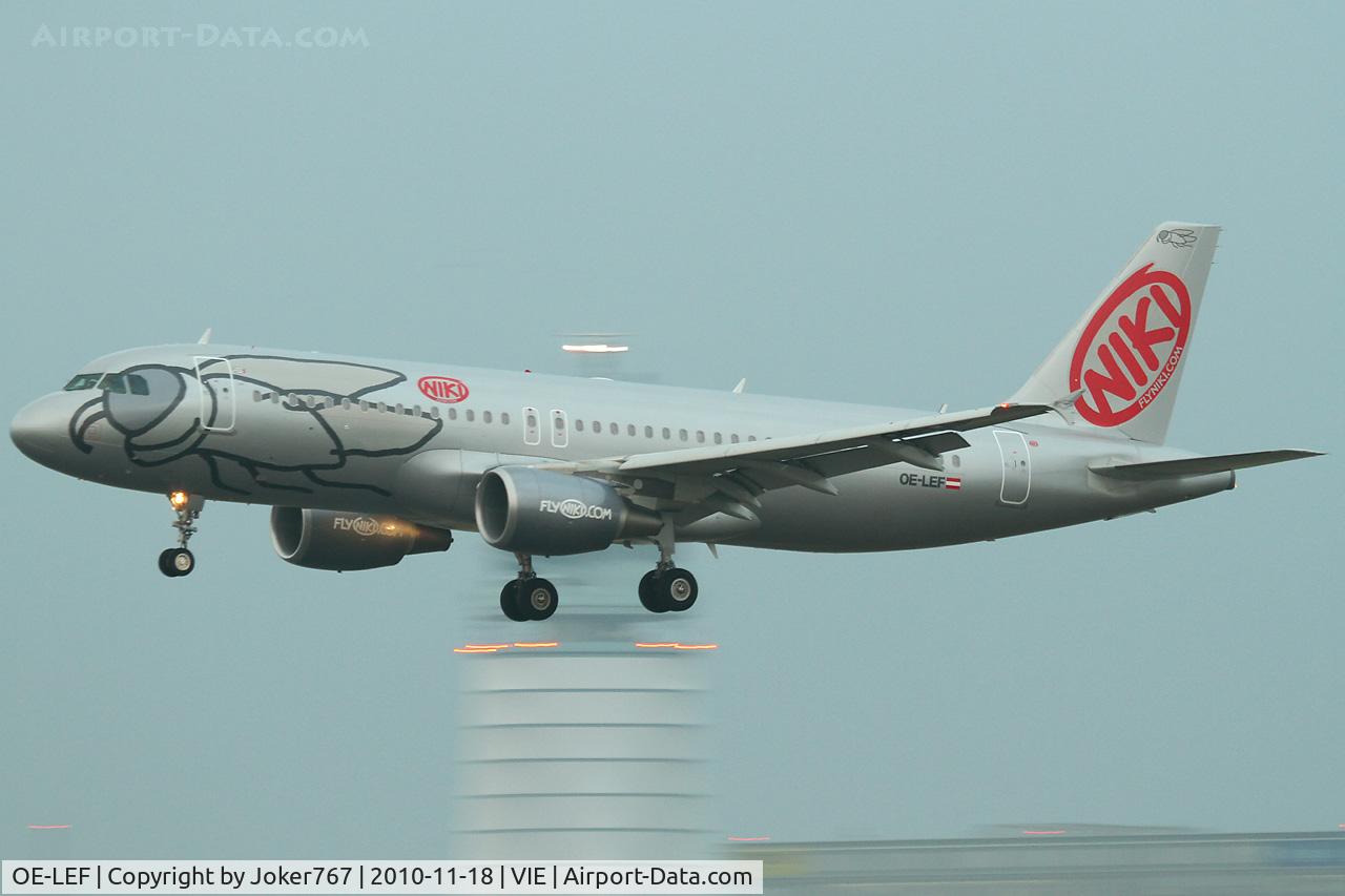 OE-LEF, 2010 Airbus A320-214 C/N 4368, NIKI