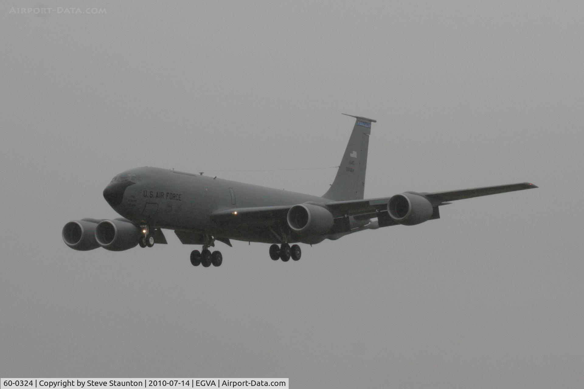 60-0324, 1960 Boeing KC-135R Stratotanker C/N 18099, Taken at the Royal International Air Tattoo 2010