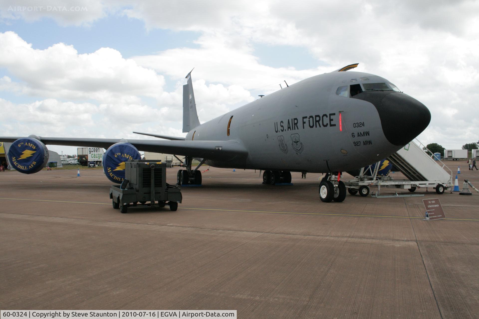 60-0324, 1960 Boeing KC-135R Stratotanker C/N 18099, Taken at the Royal International Air Tattoo 2010