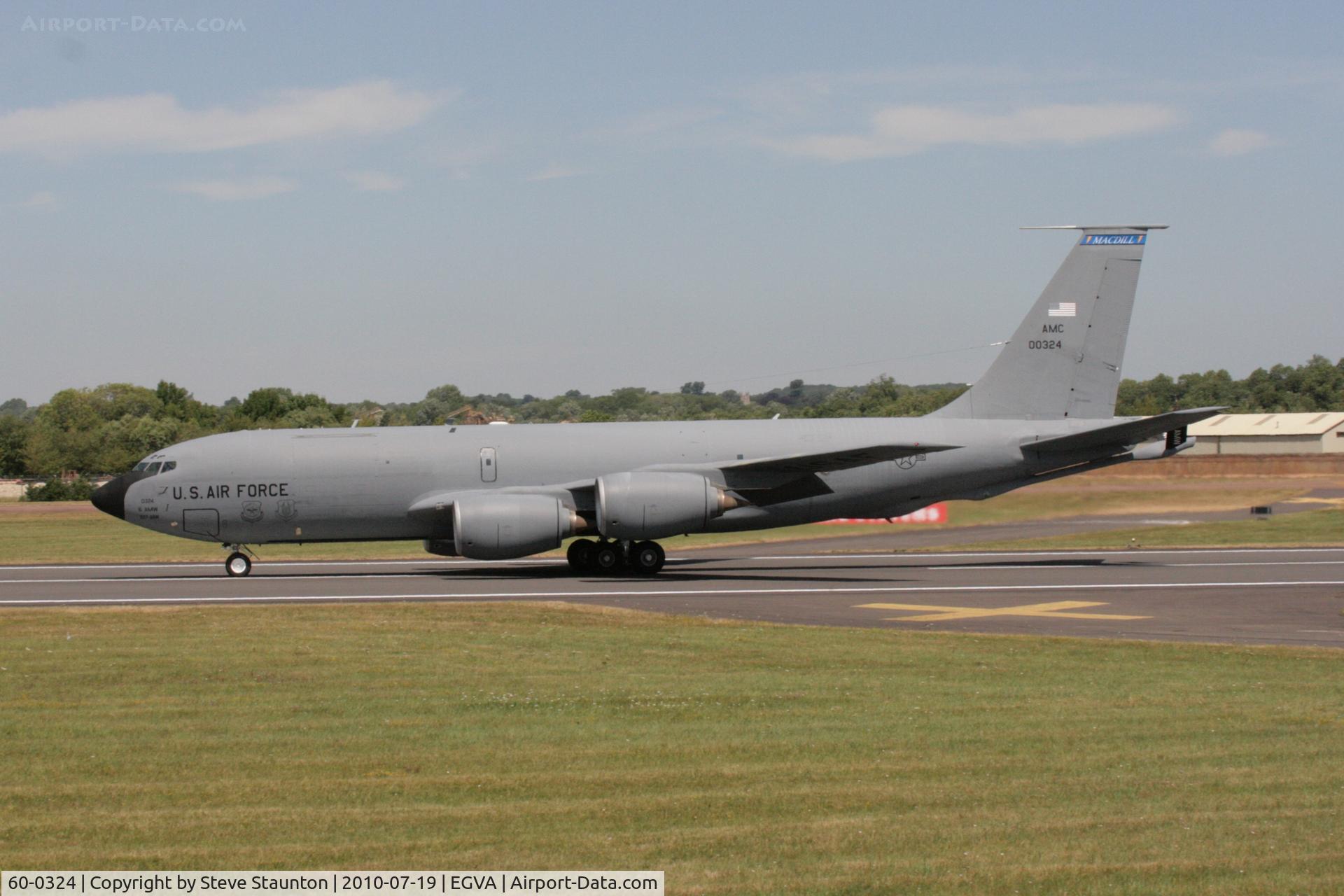 60-0324, 1960 Boeing KC-135R Stratotanker C/N 18099, Taken at the Royal International Air Tattoo 2010