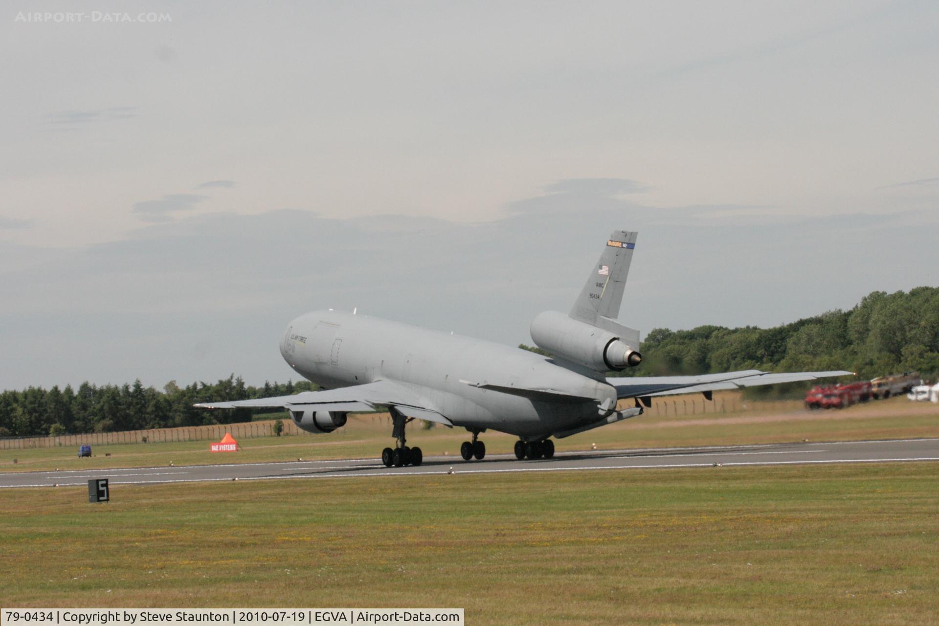 79-0434, 1979 McDonnell Douglas KC-10A Extender C/N 48201, Taken at the Royal International Air Tattoo 2010