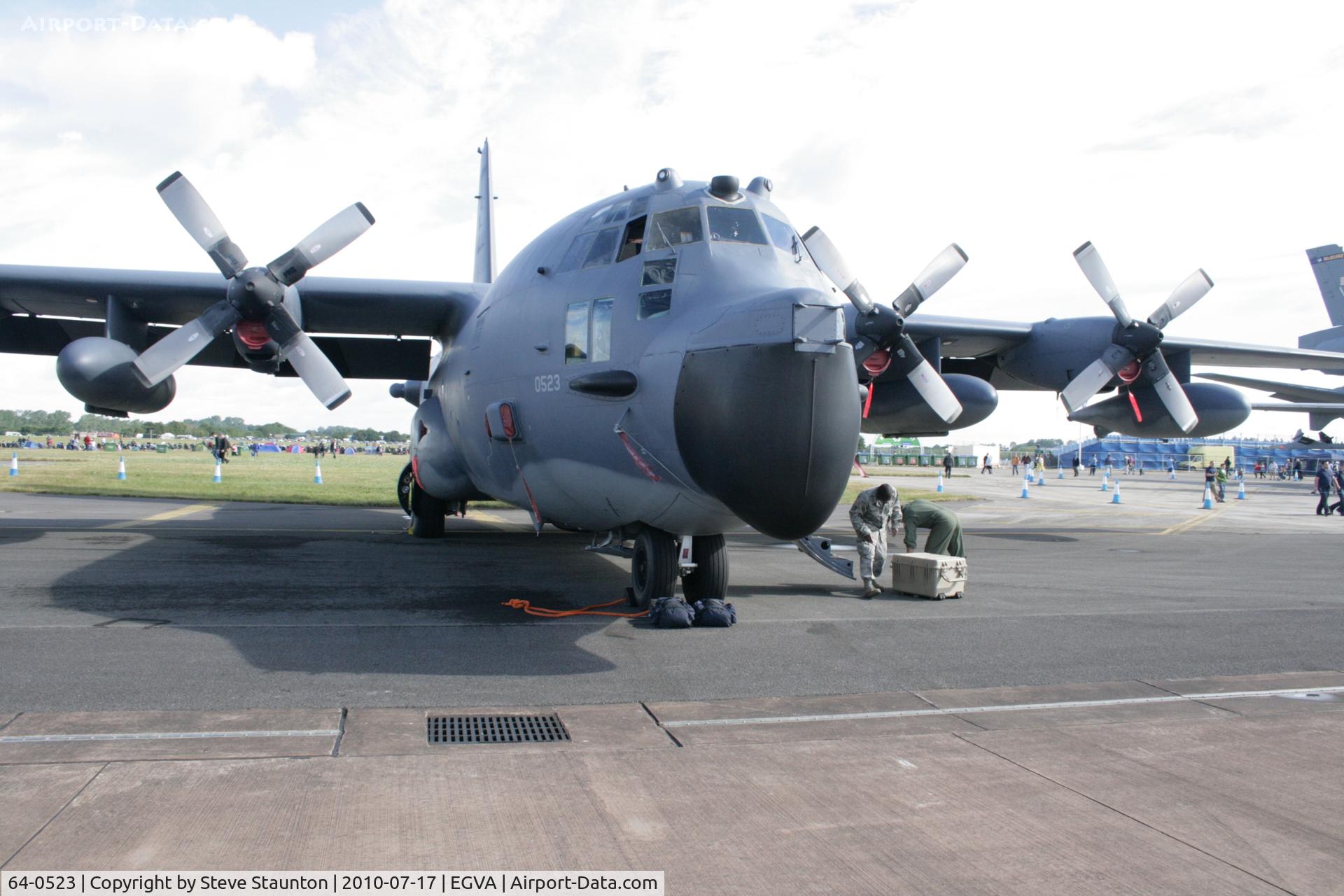 64-0523, 1964 Lockheed MC-130E Combat Talon I Hercules C/N 382-4007, Taken at the Royal International Air Tattoo 2010