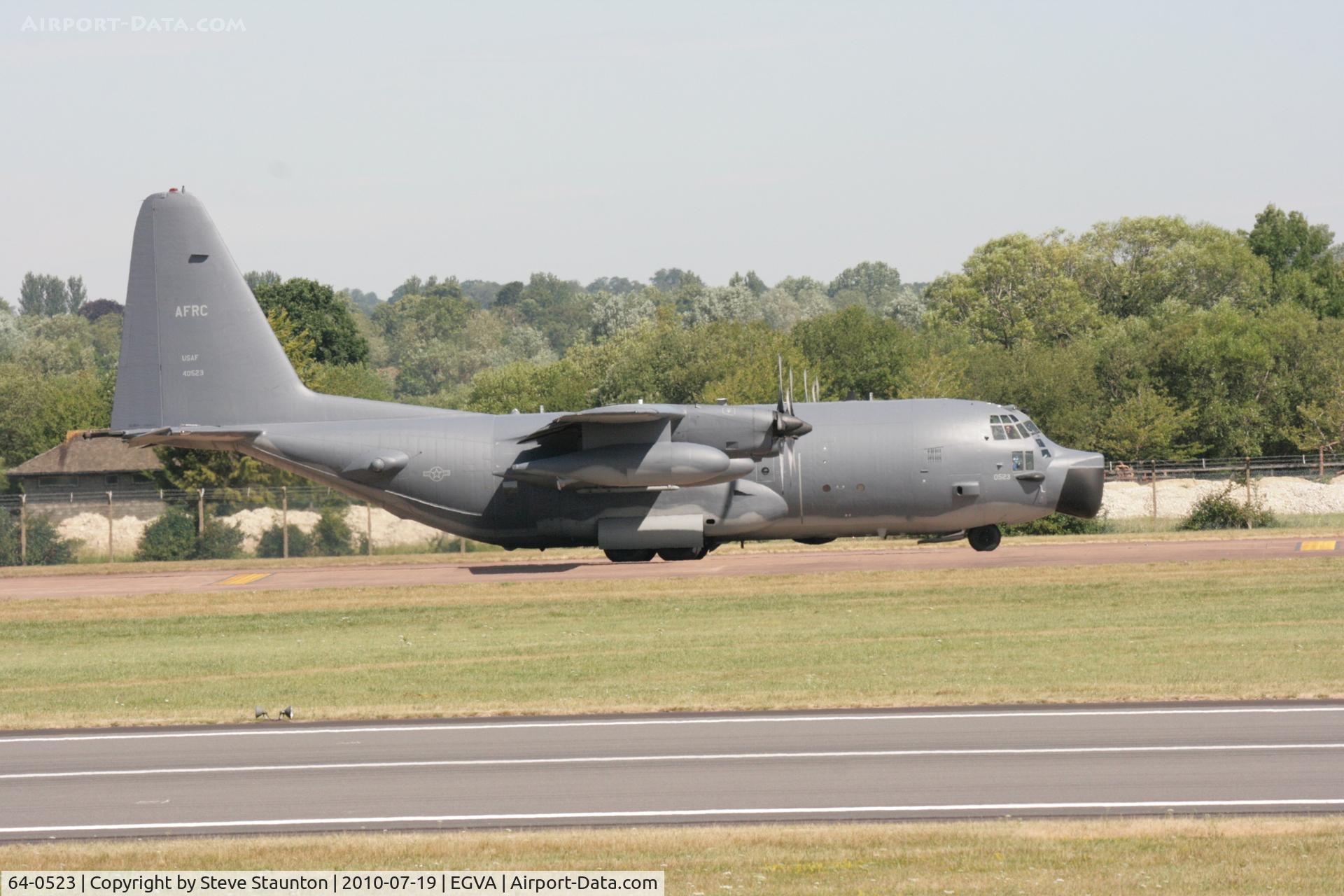 64-0523, 1964 Lockheed MC-130E Combat Talon I Hercules C/N 382-4007, Taken at the Royal International Air Tattoo 2010