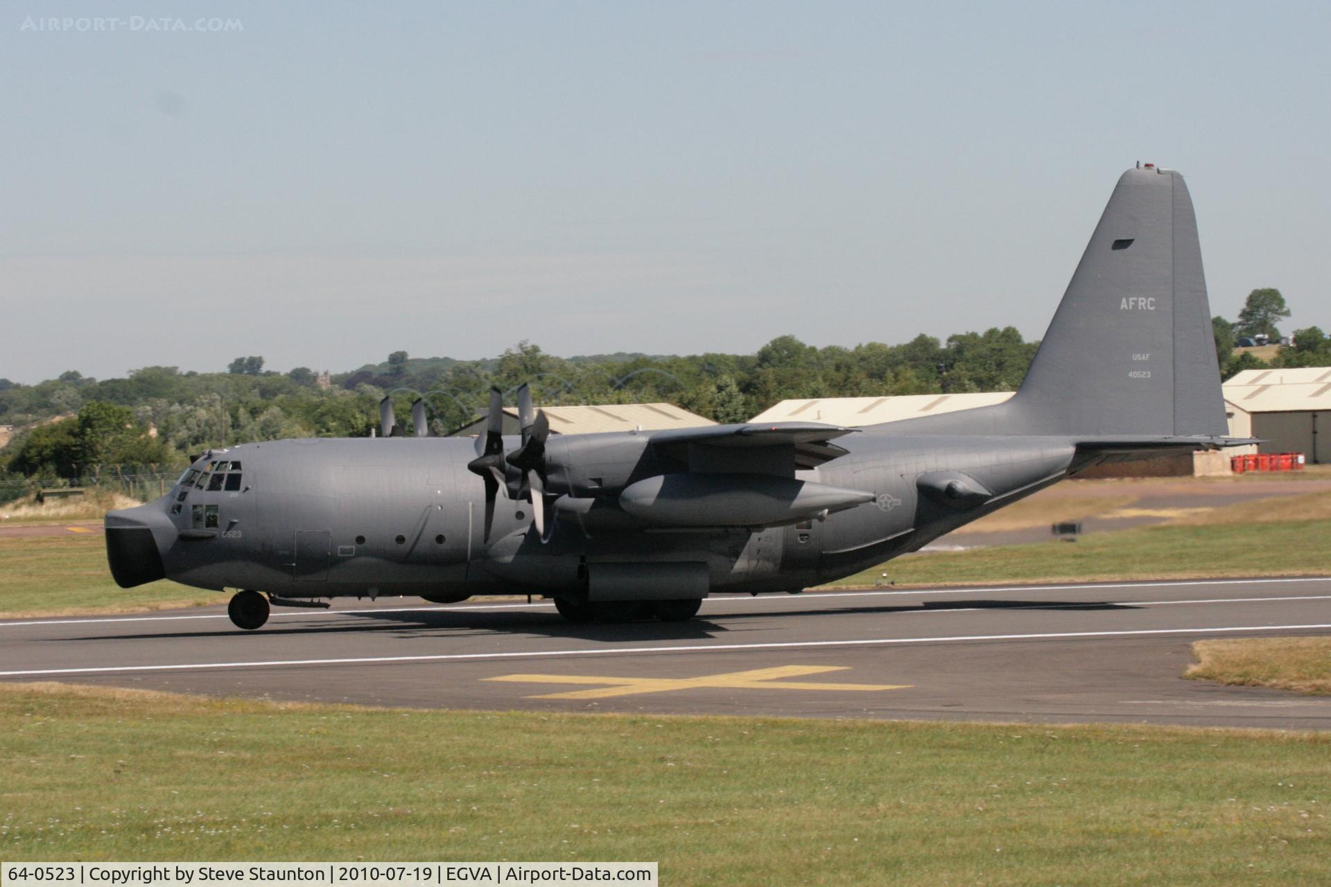 64-0523, 1964 Lockheed MC-130E Combat Talon I Hercules C/N 382-4007, Taken at the Royal International Air Tattoo 2010