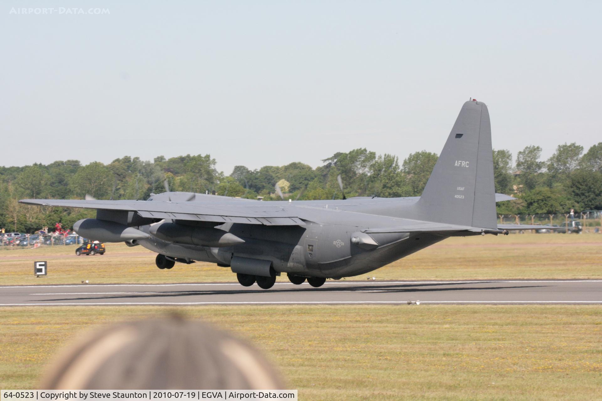 64-0523, 1964 Lockheed MC-130E Combat Talon I Hercules C/N 382-4007, Taken at the Royal International Air Tattoo 2010